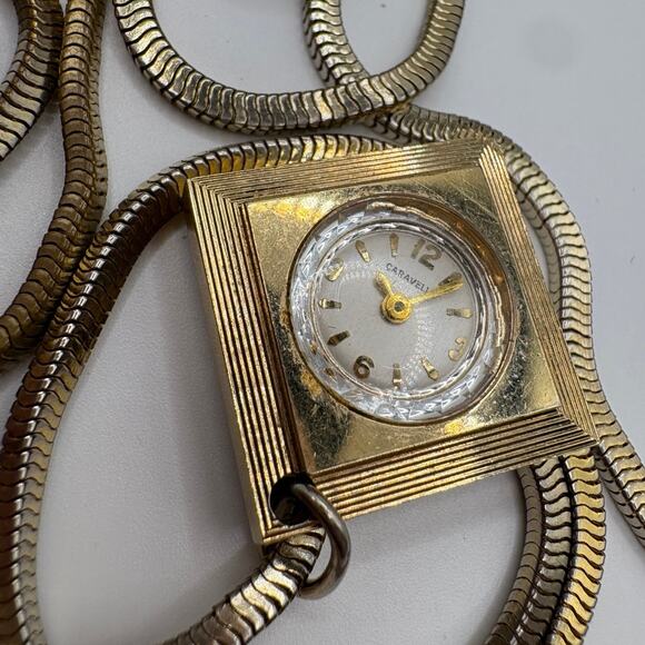 Caravelli Accessories - 1974 Caravelle N4 Manual Wind Pendant Watch - West Germany - AS-IS